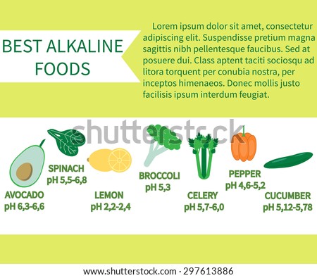 List of Alkaline Foods . Alkaline foods are foods that raise the the amount of oxygen that your blood takes in.