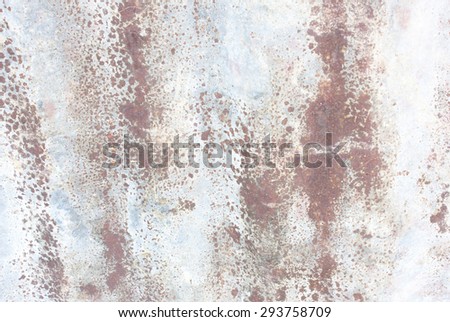 Zinc wall is a wall of an old rusty zinc sheets in nature, it has a beautiful, natural colors can be used as a shelter rain.