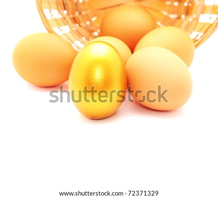 Golden egg.
