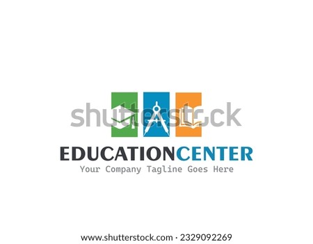 education center logo design template