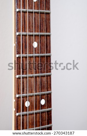 Guitar fret board