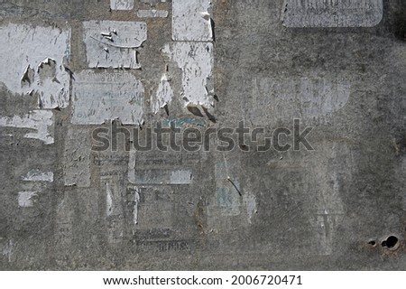 Similar – Image, Stock Photo Torn Paper remnants Poster