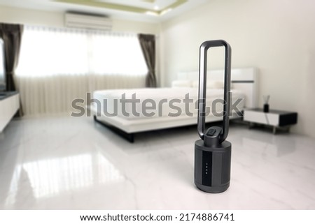 Similar – Image, Stock Photo cooling tower with dirt mountain (seen from the river)