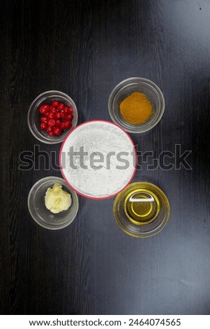 Image, Stock Photo kept in glass containers