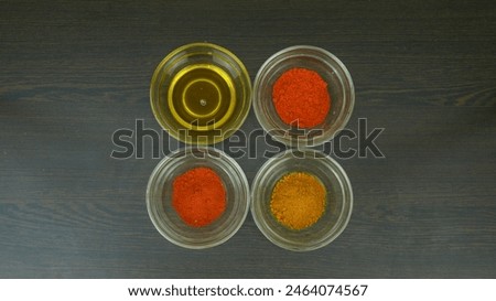 Similar – Image, Stock Photo kept in glass containers