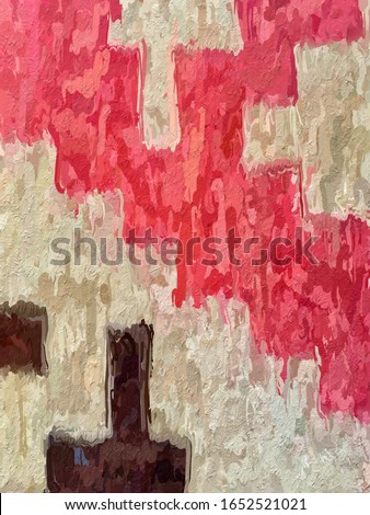 abstract art red cream master watercolor background painting wallpaper