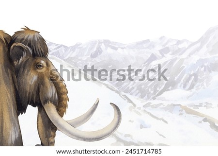 Similar – Image, Stock Photo Ice Age | Wildspitze