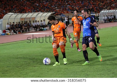 Nakhonratchasima Thailand Sep 19 Bjorn L Of Nakhon Ratchasimafc In Action During The Thai Premierleague Ratchaburi F C And Nakhon Ratchasima Fcat 80th Birthday Stadium On Sep19 15 In Thailand Stock Images Page Everypixel