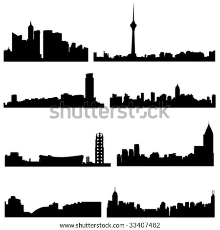 Asian Cities Series:Construction of four major provinces and cities in China