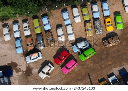 Similar – Image, Stock Photo Trabant Vehicle Car Trabbi