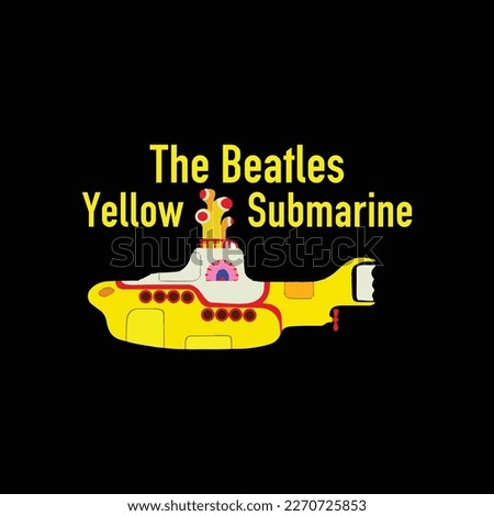 The Beatles Yellow Submarine funny t-shirt design