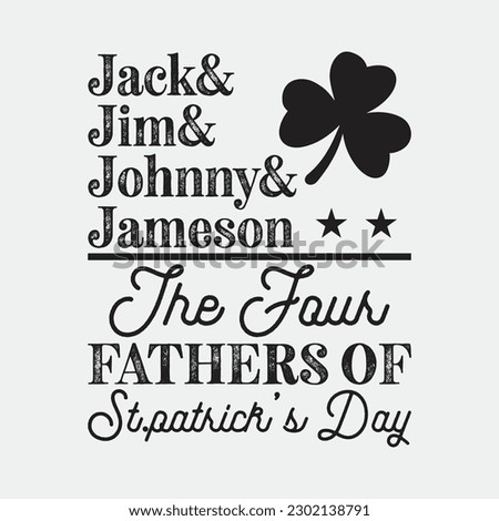Saint Patricks Day Shirts Jack Jim Johnny Jameson Fathers