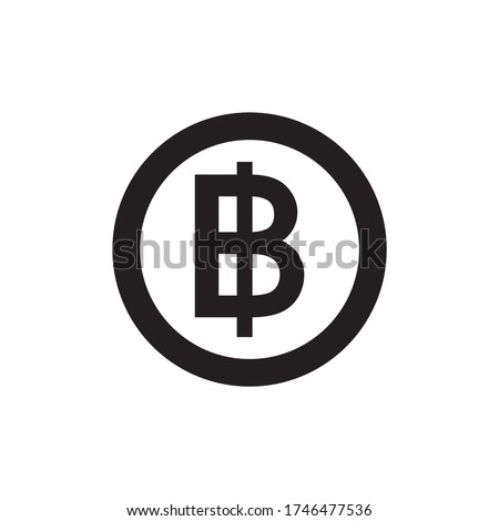 Baht Icon , Currency Icon Vector