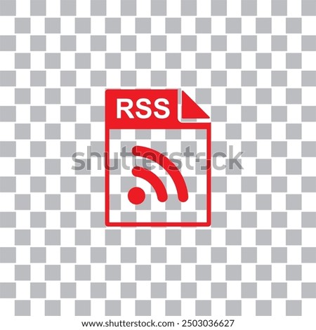 rss file icon , document icon