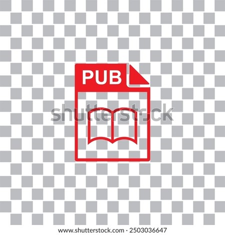 pub file icon , document icon