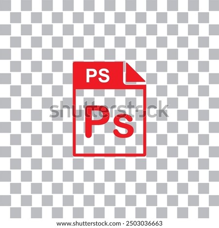 ps file icon , document icon