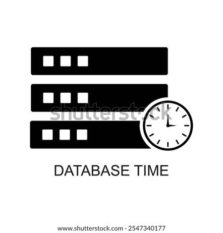 database time icon , database icon