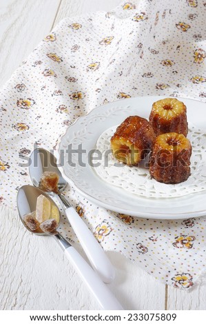 French pastries: traditional dessert of French cuisine