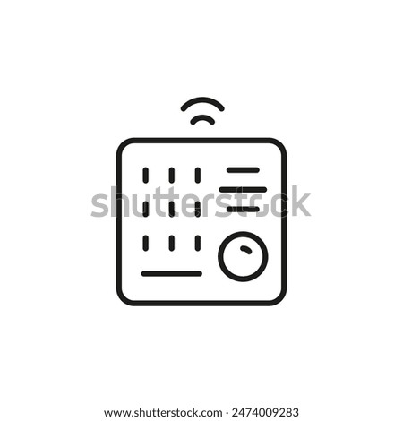 Intercom icon. Simple intercom icon for social media, app, and web design. Vector illustration.