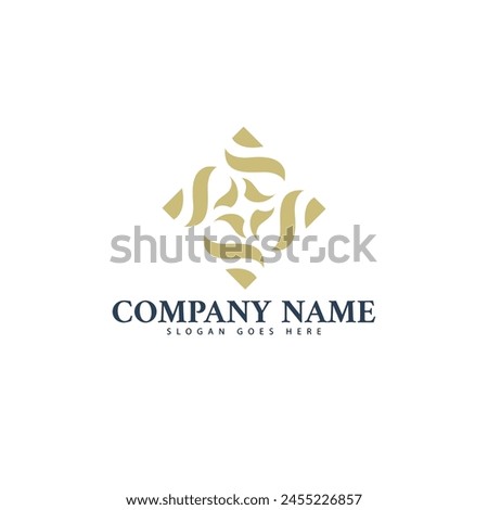 Abstract Elegant spa Logo Design.S logo