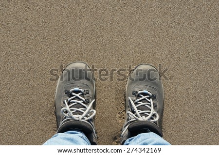 Shoes with Bach Sand