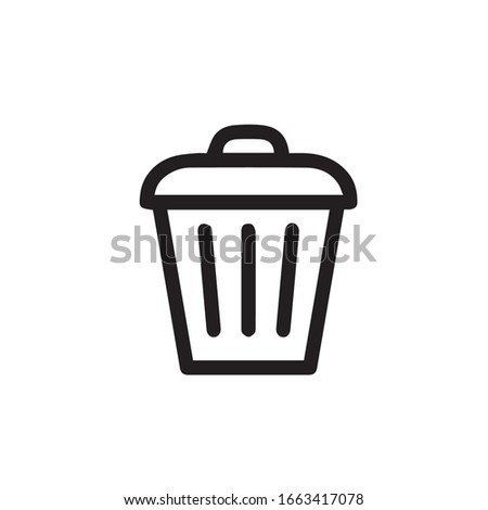 Recycling icon trendy and modern placeholder symbol for logo, web, app, UI.