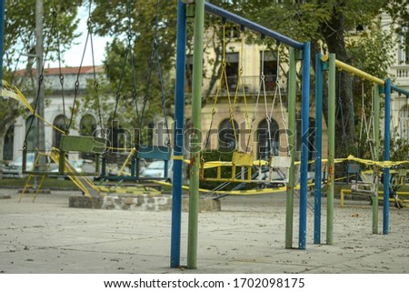 Foto Bild öffentlicher Platz  geschlossen