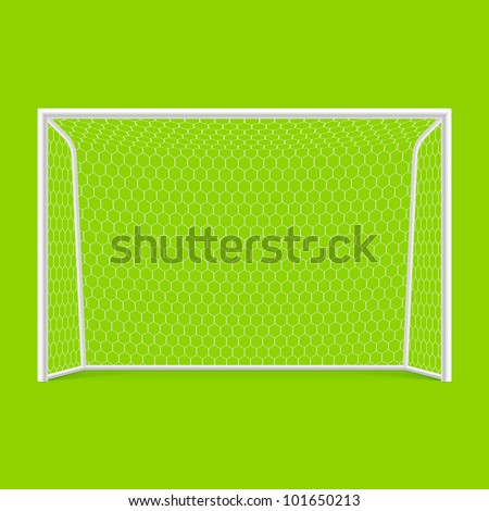 Similar – Image, Stock Photo Mini goals on the football field