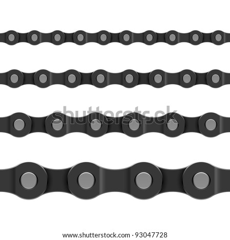 Seamless chain. Vector.