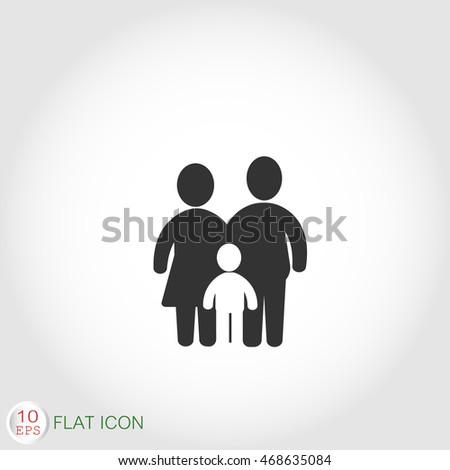 Family Icon Stock Vector 468635084 : Shutterstock