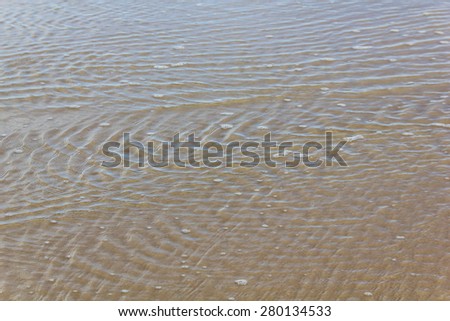 sand sea pattern and sea water background.