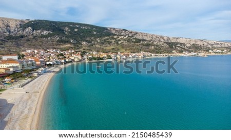 Similar – Image, Stock Photo Baska, Krk, Croatia, Europe.