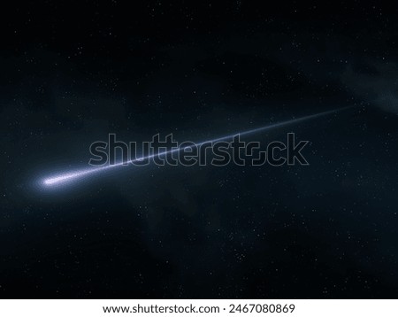 Image, Stock Photo falling star