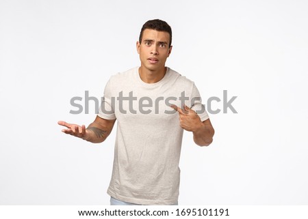 Image, Stock Photo It was him! accusation