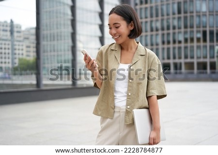 Similar – Image, Stock Photo Young woman going for a bicycle ride in the park