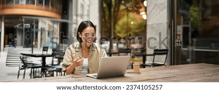 Similar – Image, Stock Photo For city nomads