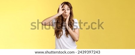 Similar – Image, Stock Photo Through the ring into the pool for a cool down