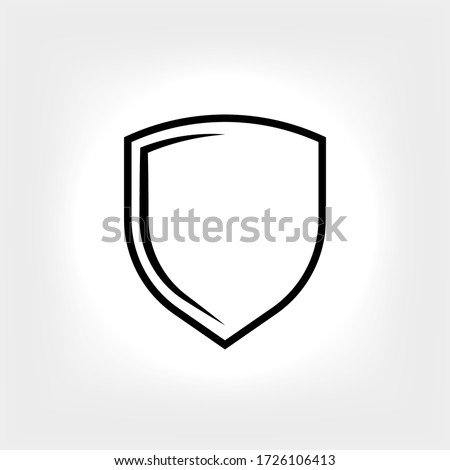 Shield Icon. Sign of Protection,Guard and Security. Insurance or Immunity Symbol - Vector. 
