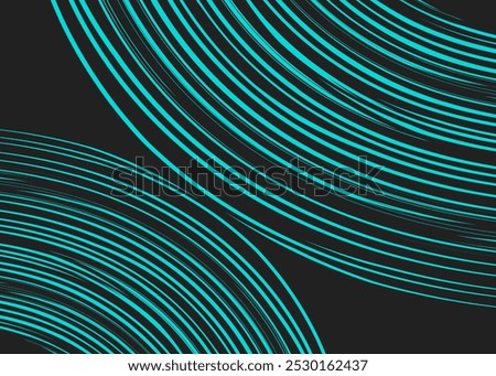 Abstract background with seamless curved slash lines pattern