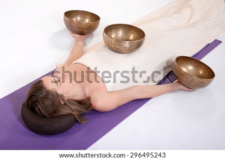 Sound Massage with Singing Bowls.