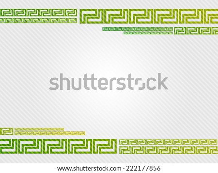 Background - grey/yellow/green with pattern for presentation, site, web and others works.