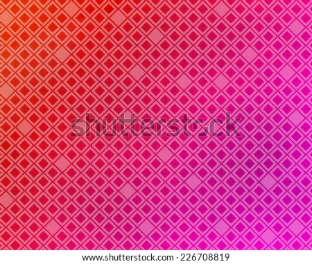 Abstract background - red and pink with diamonds pattern