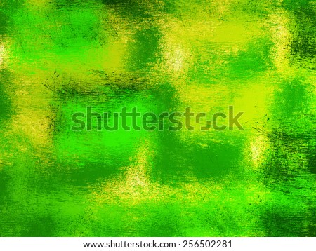 grunge background in Brazil flag concept color. Can be used in cover design, website background or advertising.