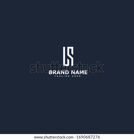 LS Letter Logo Design Template Vector