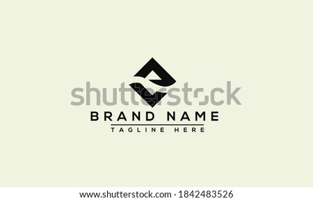 Letter AV, VA logo icon design template elements. Stock fotó © 