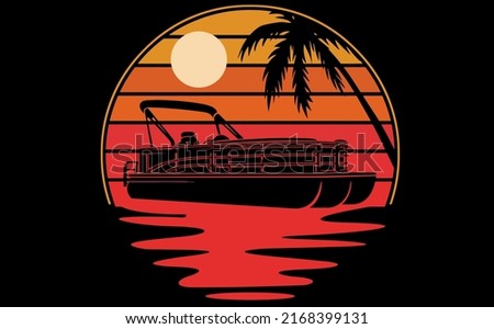 best funny Coming in Hot Funny Pontoon Gift vector design Foto d'archivio © 