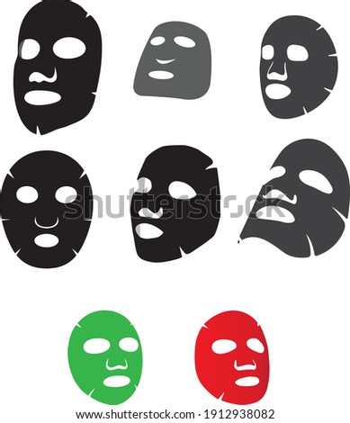 Display cosmetics sheet mask picture