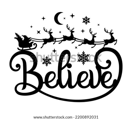 Free Clipart Santa And Reindeer Flying | Free download on ClipArtMag