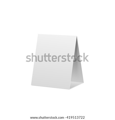 paper folded banner realistic