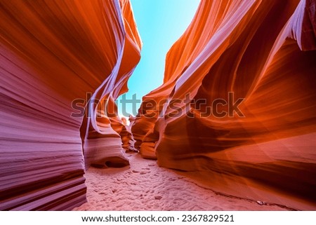 Similar – Foto Bild Antelope Canyon Lichtspiel